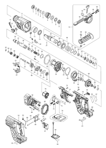 Part Location Diagram of 8008C5-7 Makita Caution Label
