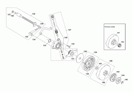 Page 4 Diagram and Parts List for DCS7300  Makita Saw