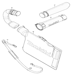 Part Location Diagram of 8007N9-0 Makita Switch Label