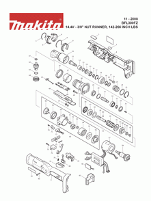 Part Location Diagram of 418744-2 Makita Protector A (Red)
