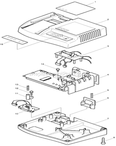 Part Location Diagram of 266278-7 Makita Tapping Screw Flange BT3X10