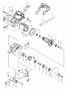 Part Location Diagram of 455133-0 Makita Sponge (Added)