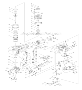 Part Location Diagram of HY00000148 Makita Compression Spring 6