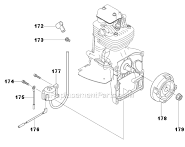 Page K Diagram and Parts List for BBX7600CA  Makita Leaf Blower / Vacuum