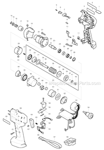 Part Location Diagram of 223139-4 Makita CAM A BFL080FZ