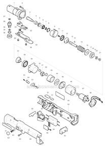 Part Location Diagram of 125191-7 Makita GEAR ASSEMBLY C, BFL121FZ