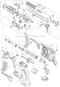 Part Location Diagram of 188557-2 Makita Housing Set