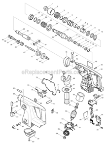 Part Location Diagram of 231936-4 Makita Ring Spring 30.5
