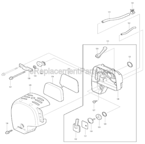 Part Location Diagram of 423376-2 Makita Gasket