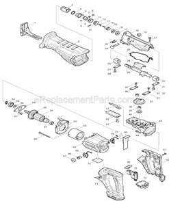 Part Location Diagram of 257430-8 Makita Retaining Ring (ext) 18