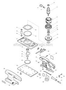 Part Location Diagram of 213047-7 Makita O Ring 4