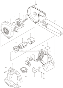 Part Location Diagram of 410602-8 Makita Fastener