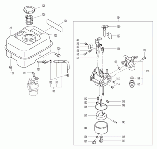 Part Location Diagram of 279-62103-10 Subaru Fuel Strainer Ay