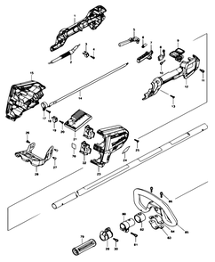 Fig-0 Diagram and Parts List for XRU15PT  Makita Trimmer