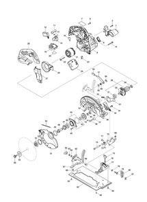 Part Location Diagram of 831303-9 Makita Tool Bag