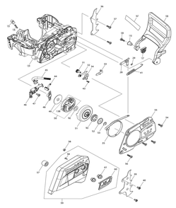 Page 1 Diagram and Parts List for EA5600FRGG  Makita Saw