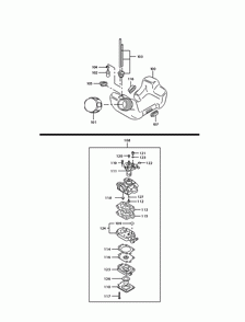 Page 1 Diagram and Parts List for EW120R Type 1 Makita Water Pump