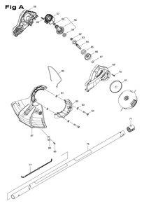 Part Location Diagram of 519429-4 Makita Rotor Assembly