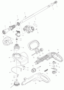 Part Location Diagram of 142740-5 Makita Pipe 25 Cpl., Xru02