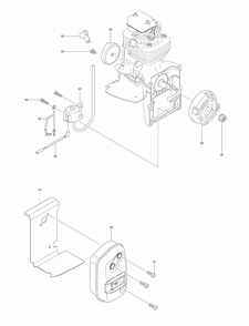 Part Location Diagram of 346772-6 Makita MUFFLER GASKET, EB7650TH