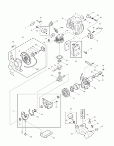 Part Location Diagram of 424446-0 Makita Damper