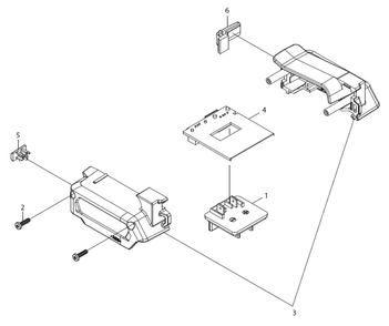 Part Location Diagram of SE00000509 Makita SLIDE KNOB, ADP06