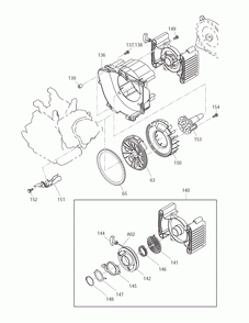 Page 9 Diagram and Parts List for G4300N Type 1 Makita Generator