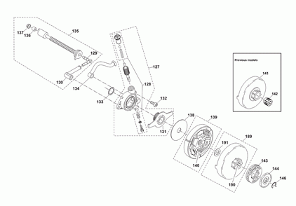 Page 4 Diagram and Parts List for DCS6400H  Makita Saw