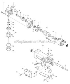 Part Location Diagram of 682500-8 Makita Cord Guard 8.5-72