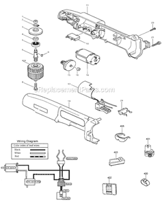 Part Location Diagram of 824627-0 Makita Plastic Tool Case