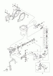 Page 1 Diagram and Parts List for AN250HC Type 2 Makita Nailer