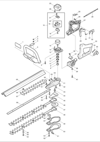 Part Location Diagram of 736359980 Makita Caution Label