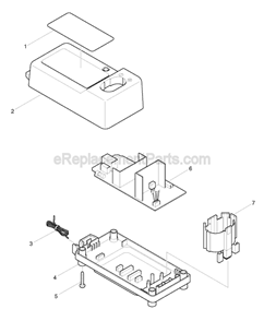 Part Location Diagram of 667982-5 Makita Vinyl Cord #18-2-2.0