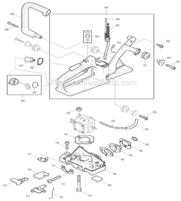 Part Location Diagram of 028-118-271 Makita Bottom, PS401