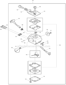 Part Location Diagram of 001-151-310 Makita Spring