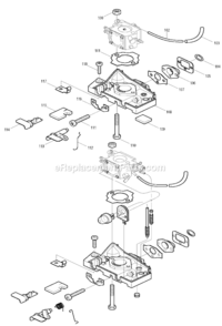 Page G Diagram and Parts List for DCS400  Makita Chainsaw