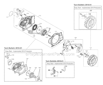 Part Location Diagram of 234193-3 Makita Spring Easy-Start