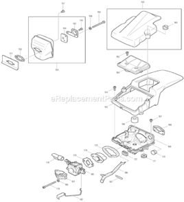Page H Diagram and Parts List for DCS5200I  Makita Chainsaw