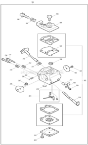 Page I Diagram and Parts List for DCS520  Makita Chainsaw