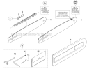 Guide Bars, Saw Chains, Tools Diagram and Parts List for DCS540  Makita Chainsaw