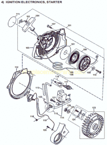 Part Location Diagram of 957-604-240 Makita Spark Plug Cap