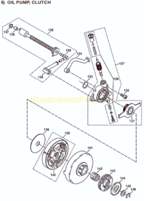 Page E Diagram and Parts List for DCS6401  Makita Chainsaw