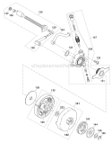 Oil Pump, Clutch Diagram and Parts List for DCS642120  Makita Chainsaw