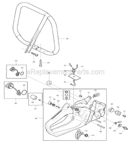 Part Location Diagram of 119-117-041 Makita Spring