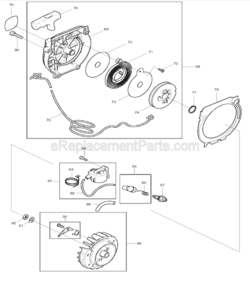 Part Location Diagram of 907-204-102 Makita Thread Forming Screw