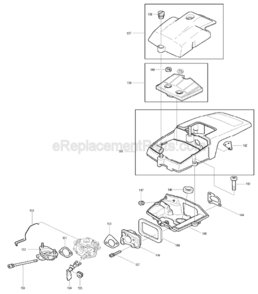 Part Location Diagram of 965-401-016 Makita Rubber Bush