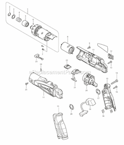 Part Location Diagram of 233018-8 Makita Compression Spring 3