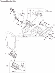 Part Location Diagram of 394-114-230 Makita Roller