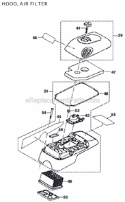 Page B Diagram and Parts List for DPC8112  Makita Concrete Saw