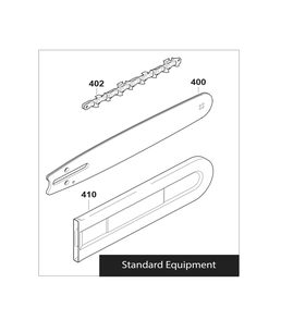 Fig-1 Diagram and Parts List for XCU06SM1  Makita Chainsaw